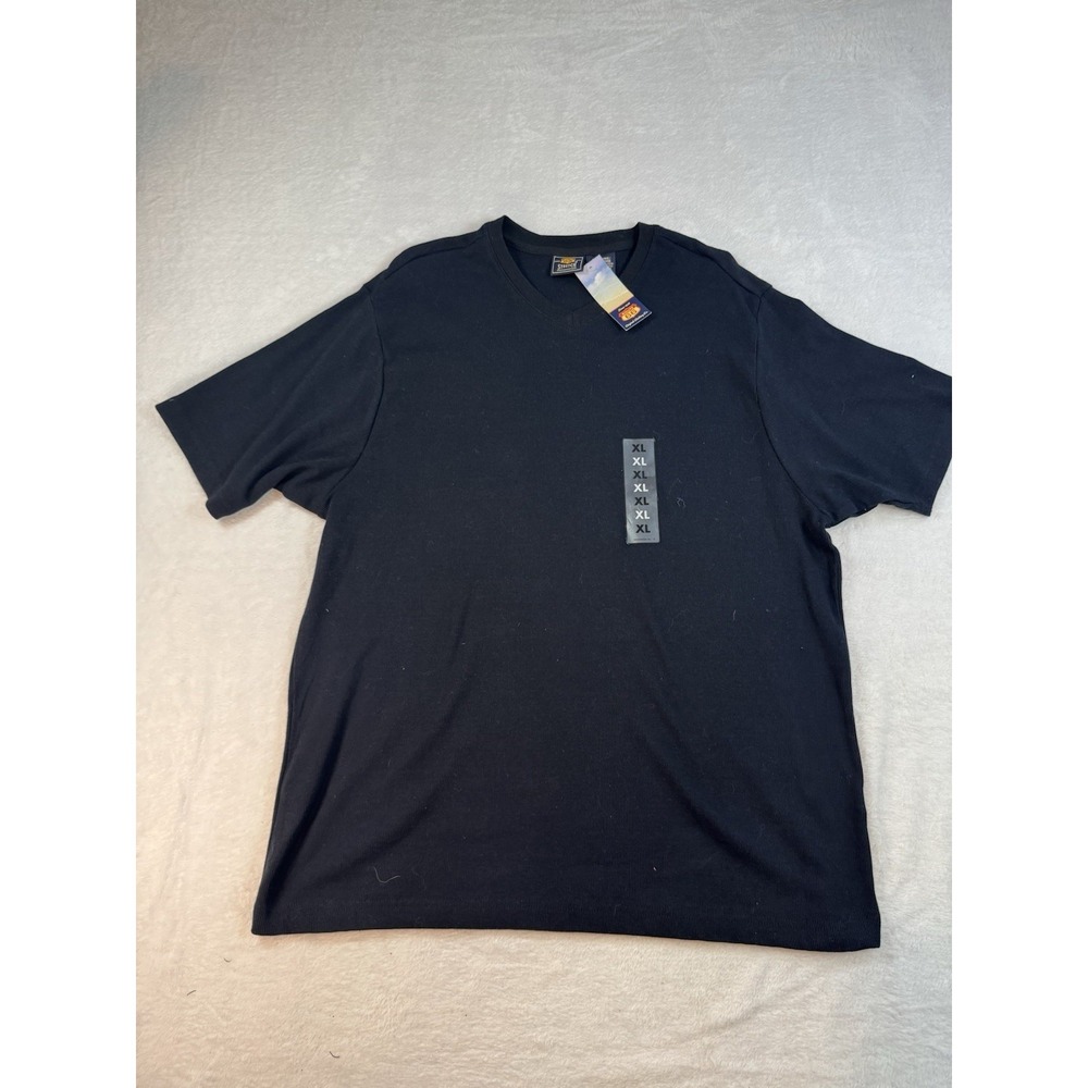 Vintage Route 66 Navy Blue Muscle Fit Short Sleeve Shirt Sz‎ XL New Old Stock